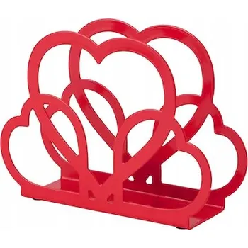 Obraz Ubrouskovník IKEA VINTERFINT kovový červený 1 ks