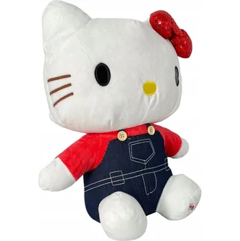 plyšák Plyšák Hello Kitty v džínových Šaty, Medvídek, Plyšák, Plyšový Mazlíček Přítulníček