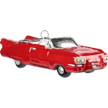 Vánoční dekorace Vánoční ozdoba autíčko cabrio