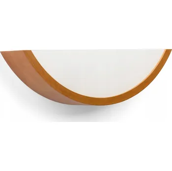 Nástěnné svítidlo Nástěnné svítidlo LEJA ZLATÝ DUB vertikální do obýváku kuchyně koupelny STYLOVÉ