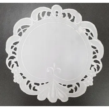 Prostěradlo Ubrousek kulatý polyester 20 cm x 20 cm