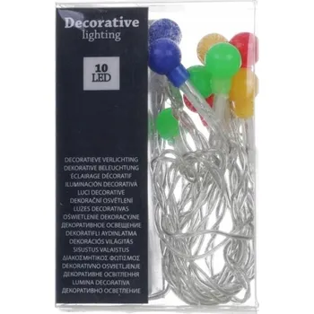 Vánoční dekorace Vánoční osvětlení na stromeček Udekoruj interiér, 1,2 m, 10 světýlek