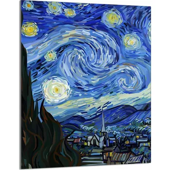 Kuchyňské prkénko Krájecí deska TMK ArtDeko sklo 1 ks