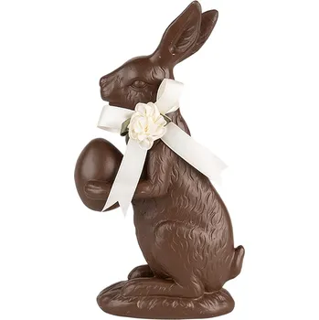 Bytová dekorace Clayre & Eef - Dekorativní figurka králíka s mašlí 6PR5205