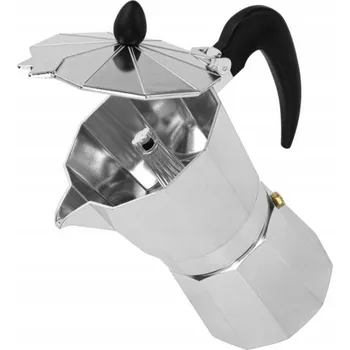 Kávovar HLINÍKOVÁ KÁVOVAR KAFETIÉRA NA ESPRESSO 180ml pro přípravu kávy na sporáku