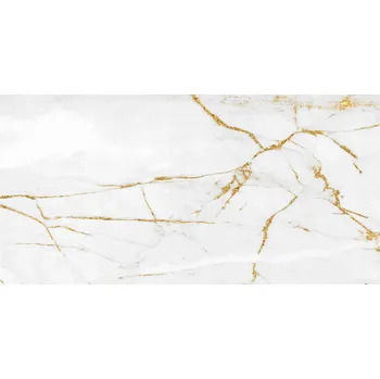 Koberec Protiskluzový kuchyňský koberec na podlahu do kuchyně GOLD MARBLE 100x50