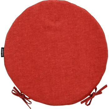 Polštář KULATÝ POLŠTÁŘ NA ŽIDLI 40 cm STOLIČKA s vázáním