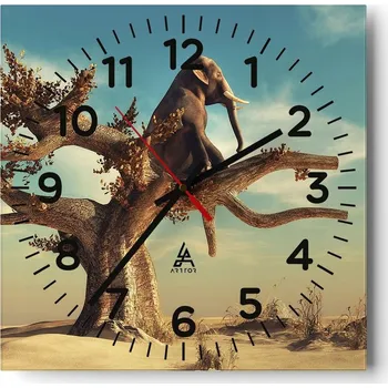 Hodiny Nástěnné hodiny do obýváku 40x40 Abstrakce Tiché hodiny Skleněné hodiny Bez hlučnosti