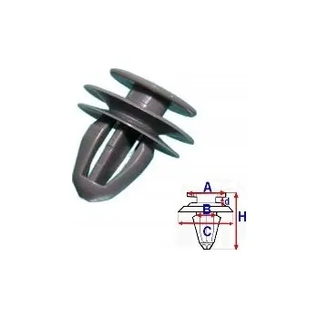 Ventilátor topení a klimatizace Vnitřní sponka čalounění Romix RXB19145