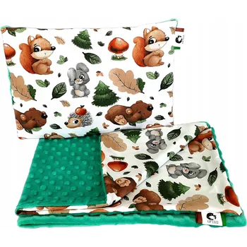 Povlečení LiLo DEKA/PEŘINKA 50/75 MINKY bavlna sada povlečení do kočárku polštář