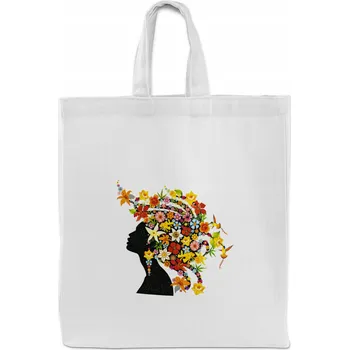 Látková taška 42 x 38 cm bílá