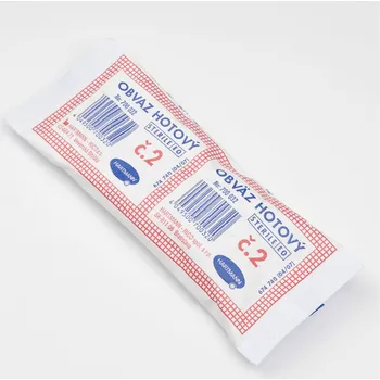 HARTMANN Obvaz hotový sterilní č. 2 8 cm x 5 m 1 ks