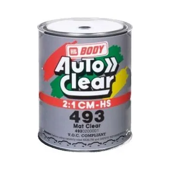 Autolak HB Body Body 493 Lak Varianta: Body 493 Lak mat 1 L