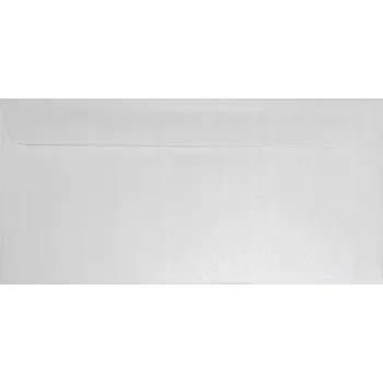 Obálka Obálky DL Sirio Pearl Ice White bílé - 25 Ks.