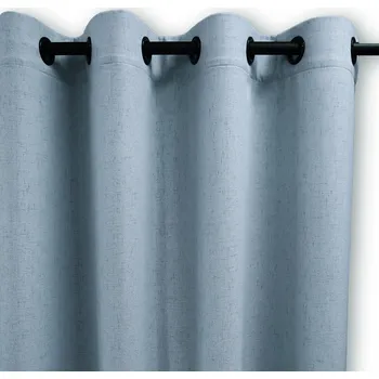 Obraz ZÁCLONY DO OBÝVÁKU S KOLEČKY 140x210 SVĚTLE MODRÁ ROMA Na Míru