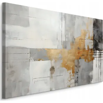 Obraz Obraz Na Plátně Minimalistický Obraz ABSTRAKCE Malba 40x30