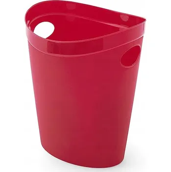 Odpadkový koš Plastový odpadkový koš 12L červený