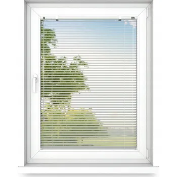 Žaluzie Hliníková okenní žaluzie 25mm 130x160cm - složená