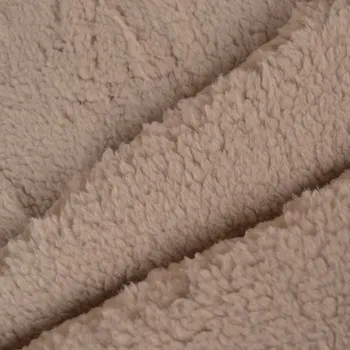 Beránek sherpa King tmavě béžová