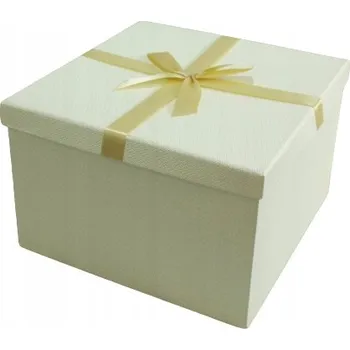 Obraz Krabice s víkem dekorativní, v odstínech hnědé a béžové