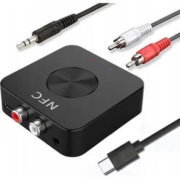 Bluetooth adaptér BLUETOOTH ADAPTÉR S NFC, VYSÍLAČ A PŘIJÍMAČ, AUX RCA