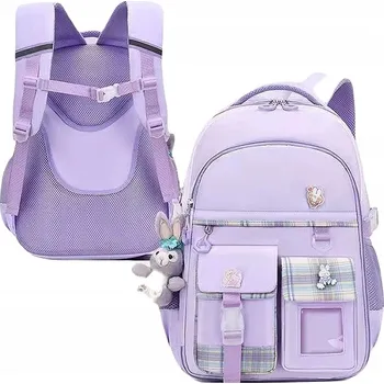 Školní batoh Vícekomorový Školní batoh K&M fialový, 35 l