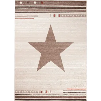 Koberec KOBEREC Maroko 120x170 Střapatý Geometrický Měkký v16c