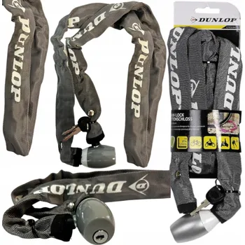 Zámek na kolo Zabezpečení kola řetěz Dunlop Zámek na kolo