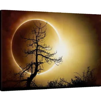 Obraz Obraz na plátně do obýváku ložnice 70x50 slunce foto obrazy na zeď