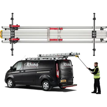 Žebřík Střešní držák / nosič pro žebřík Rhino SafeStow4