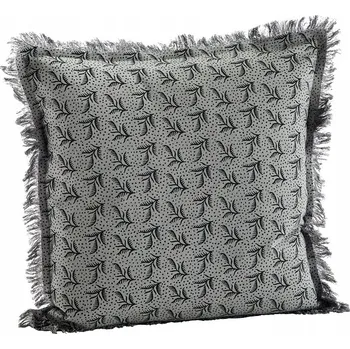 Povlak na polštářek Madam Stoltz Povlak na polštář s rostlinným vzorem