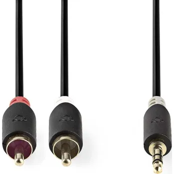 Audio kabel Kabel Jack 3,5mm stereo/2x Cinch 10m NEDIS CABW22200AT100