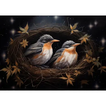 Plakát Plakát Hvězdné Objetí bez rámu 42 x 29,7 cm