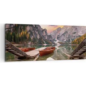 Obraz Foto obraz na plátně 100x40 krajina obývací pokoj ložnice na zeď velký