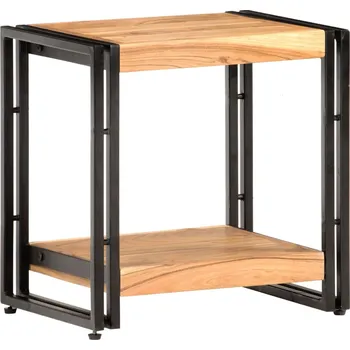 Obývací pokoj vidaXL Marketos Odkládací stolek 40 x 30 x 40 cm masivní akáciové dřevo