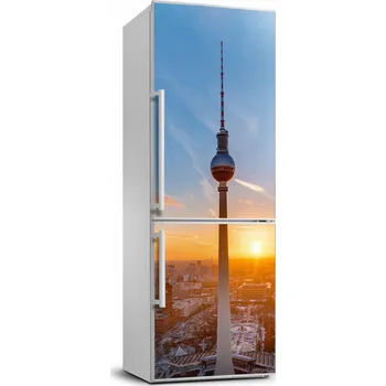 Tapeta Samolepicí tapeta na ledničku - Televizní věž 70x190 cm