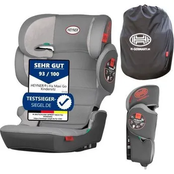 Autosedačka Heyner Dětská autosedačka i-FIX MAXI GO 15 - 36 kg - Koala šedá 784120