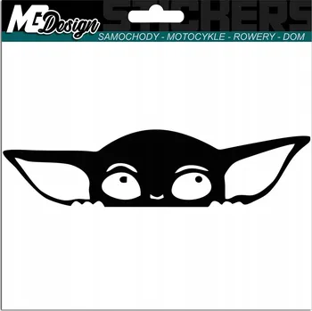 Samolepicí dekorace na vozidlo NÁLEPKA na auto MONSTRUM KRESKOWANA POSTAVIČKA 4x15