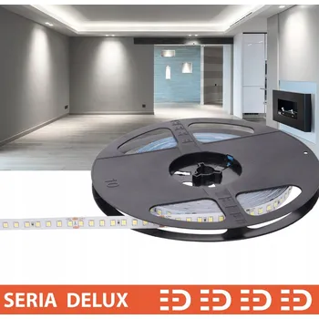 LED páska LED Páska DELUX 24V SMD2835 128 LED 6500K