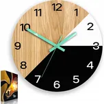 Nástěnné hodiny ModernClock vícebarevné 33cm
