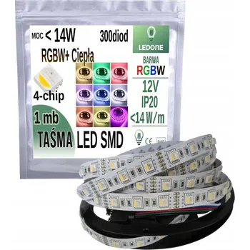 LED osvětlení LED PÁSEK PREMIUM RGBW + WW 4v1 5050 IP20 300 LED/m 1m