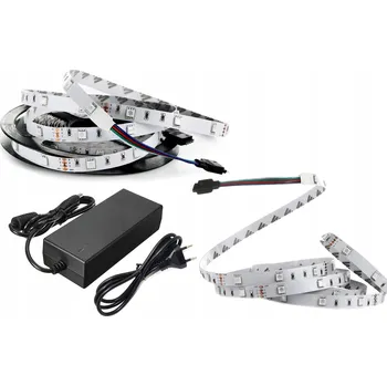 LED osvětlení Sada 700 cm 7 m LED RGB pásek 150 diod IP20 + napájecí zdroj