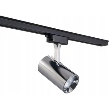 Bodové svítidlo LED lištový reflektor, bodová lampa GU10, chrom