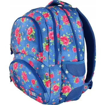 Městský batoh Školní batoh vícekomorový St.Right, vícebarevný, 24 l