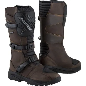 Moto obuv boty Adventure Long 3.0, KORE (hnědé, vel. 36)