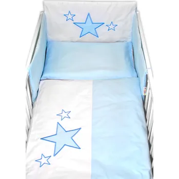 Povlečení Sada povlečení Baby Nellys 100 x 135 cm modrá