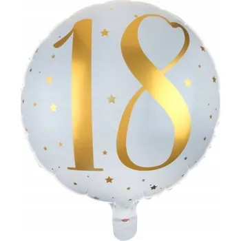 Balónek Fóliový balónek Santex k 18. narozeninám, 35 cm, 1 Ks