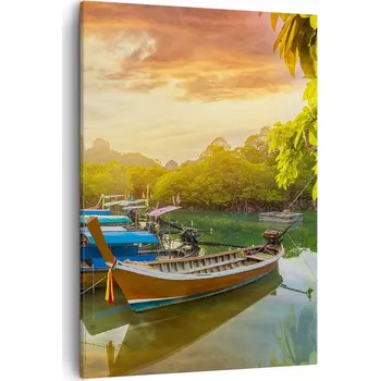 Obraz Obraz na plátně do obýváku ložnice 50x70 krajina obrazy na zeď canvas