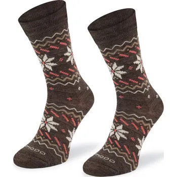 Pánské ponožky Ponožky Comodo do poloviny lýtek, hnědé, vel. 39-42