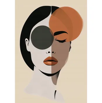 Plakát Plakát Dvě Strany Krásy bez rámu 29,7 x 42 cm